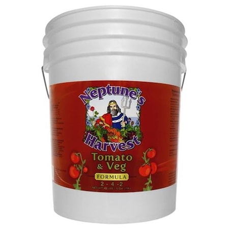 Neptunes Harvest 5 Gallon Red Label Pail Tomato & Veg Formula Fertilizer